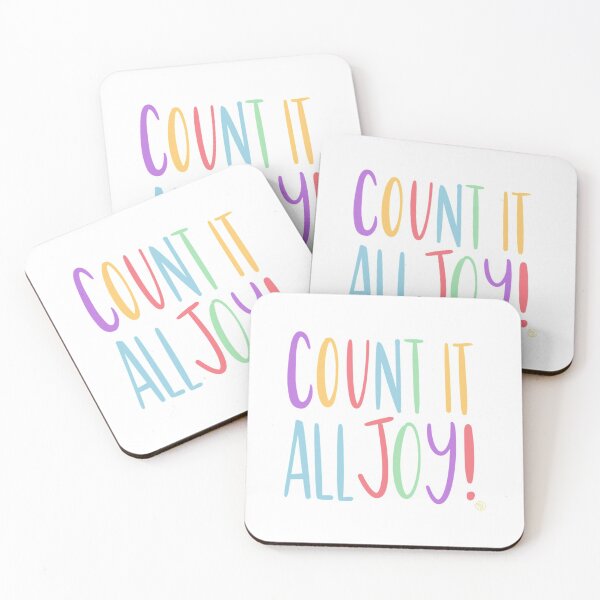 Item preview, “Count it all joy” designed and sold by Erin Jeffries.