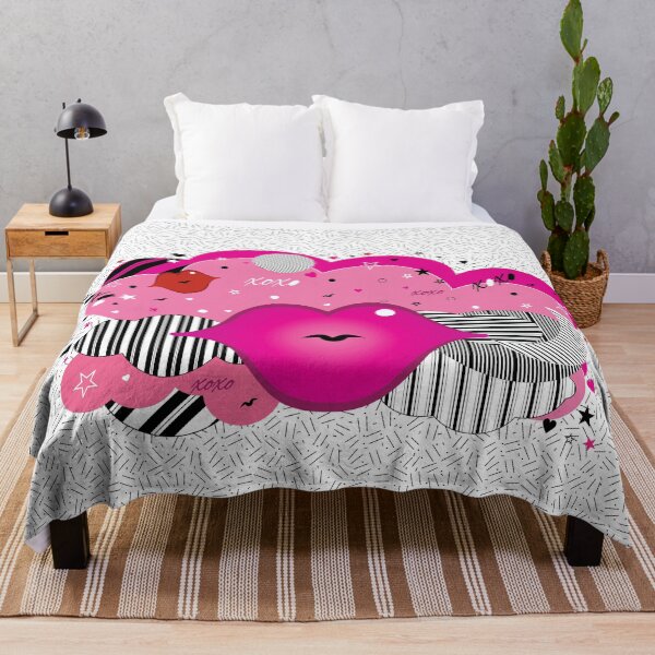 Item preview, Big Fat Pinky Abstract Lips designed and sold by Nobiya.