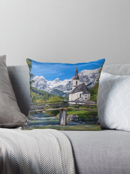 Item preview, Church of Ramsau in Bavaria designed and sold by Mapics.