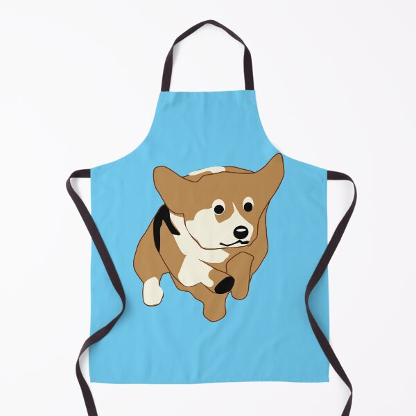 Artikelvorschau, Niedlicher Cartoon springender Corgi entworfen und verkauft von dogplay.