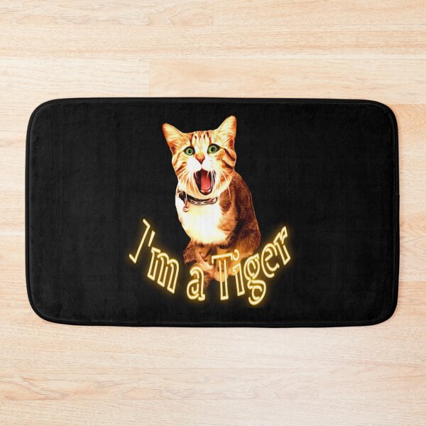 Item preview, I am a tiger - motto design - beautiful and fearless like a tiger - photo design with lettering designed and sold by kikidu21.