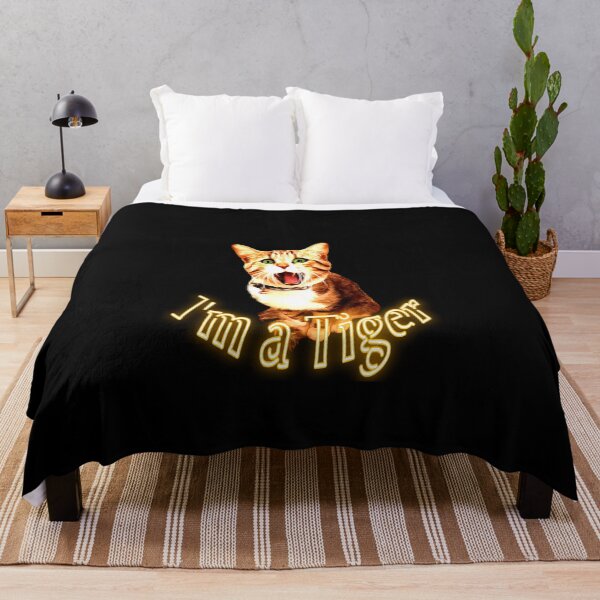 Item preview, I am a tiger - motto design - beautiful and fearless like a tiger - photo design with lettering designed and sold by kikidu21.