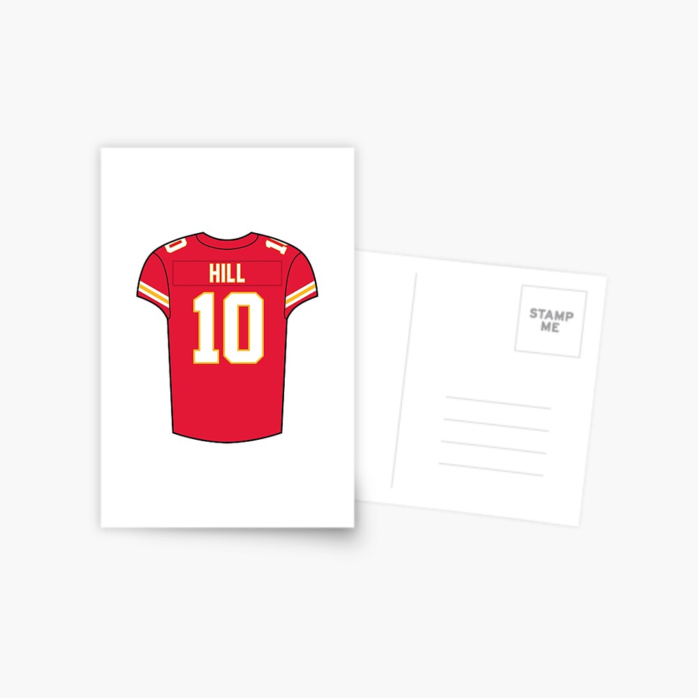 Tyreek Hill Home Jersey Poster for Sale by designsheaven