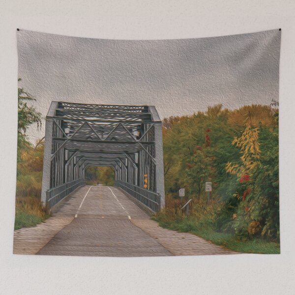 Artikelvorschau, Die Brücke im Herbst - entworfen und verkauft von FelCastro.