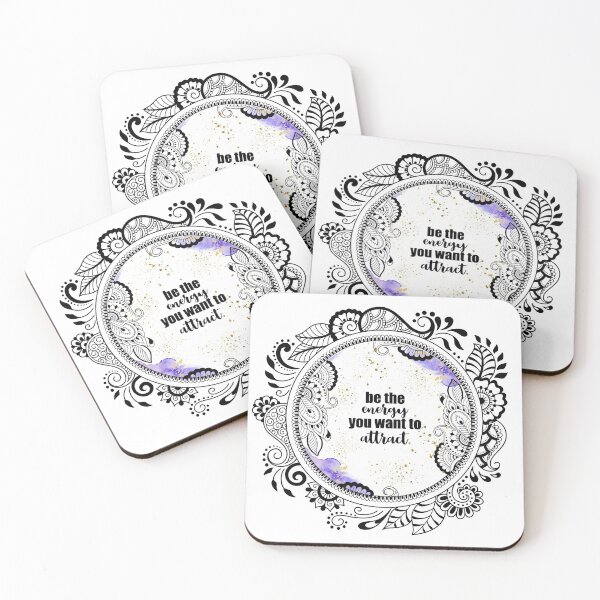 Item preview, Be The Energy You Want To Attract designed and sold by ThatMandalaShop.