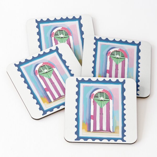Item preview, Puerta Bandera Stamp Art/ Puerto Rican Flag/ Colorful designed and sold by DalissaNieves.