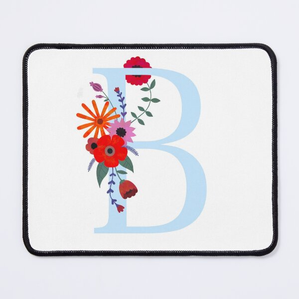 Item preview, Floral Monogram Illustrated Letter Art B Initial designed and sold by Illustratebynat.