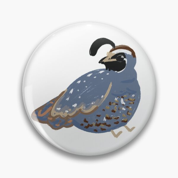 Item preview, California Quail State Bird designed and sold by ribcageraccoon.