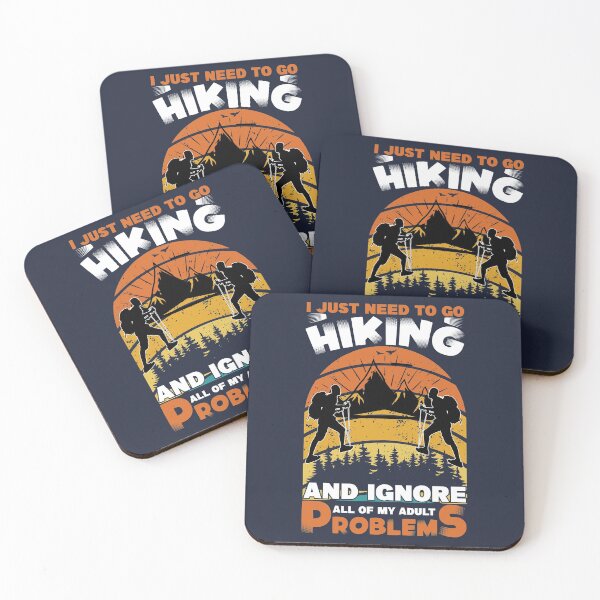 Item preview, I Just Need to Go Hiking and Ignore All of My Adult Problems - Trendy Mountains Design Gift Idea For Camping Lovers designed and sold by Prince - Bestseller ★★★★★.