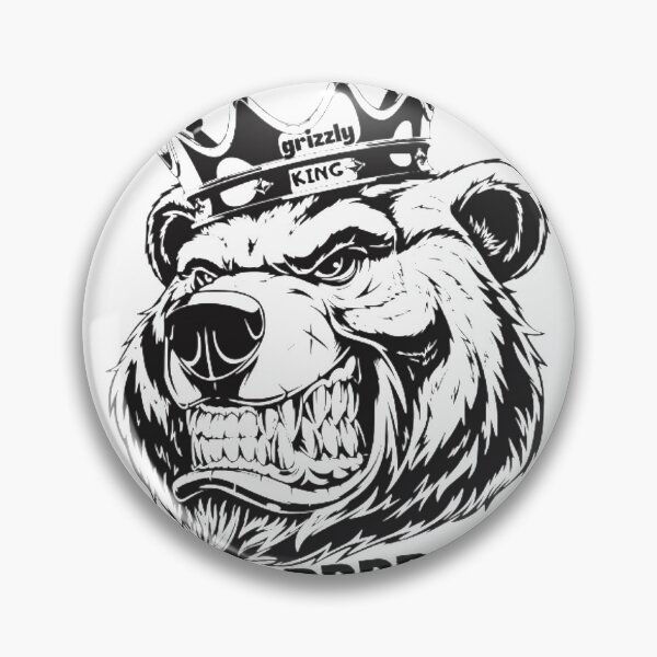 Item preview, the grizzly bear king designed and sold by BiHstore.