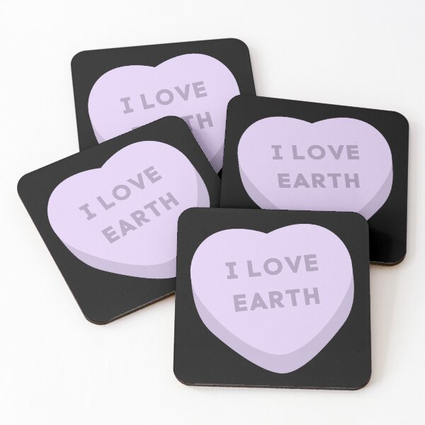 Item preview, I Love Earth Conversation Heart designed and sold by SilkenDove.