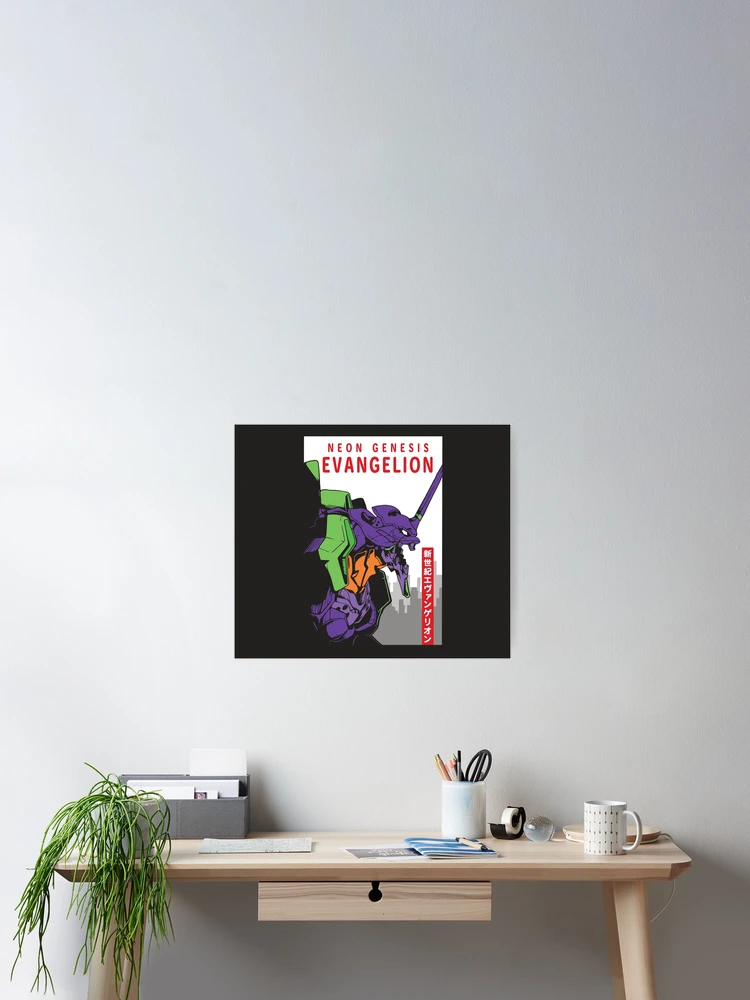 Thumbnail 2 of 3, Poster, Eva 01 designed and sold by Sakuga Drip.