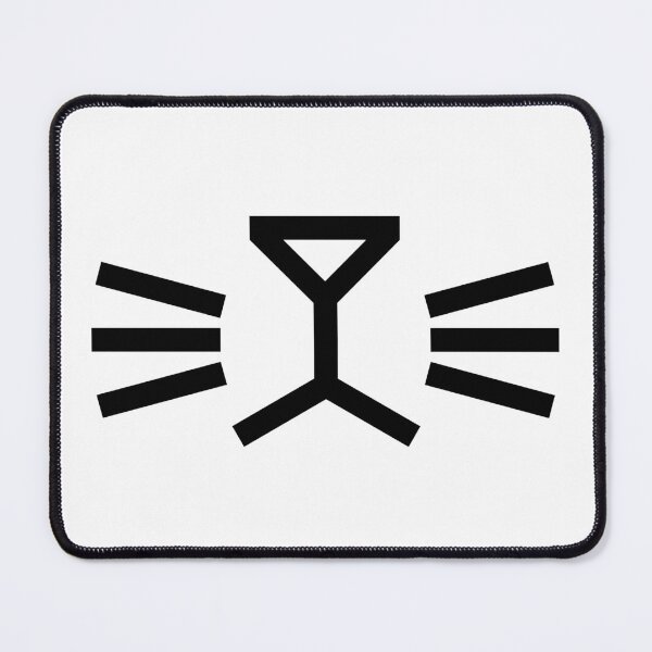 Item preview, Monochrome Cat Face : White designed and sold by Amilaz.
