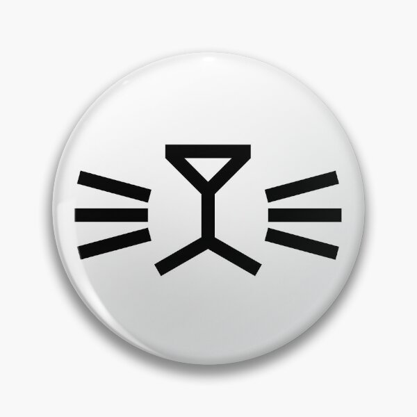 Item preview, Monochrome Cat Face : White designed and sold by Amilaz.