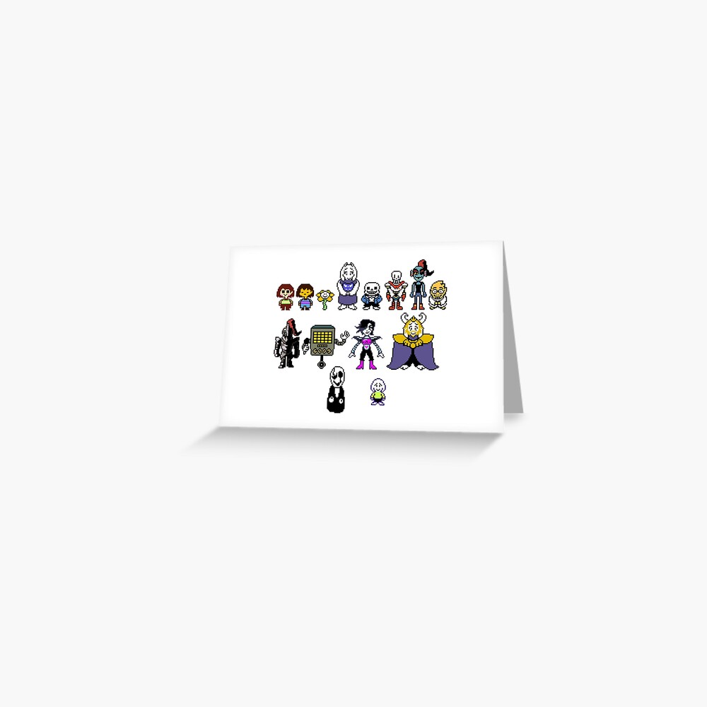 undertale pack Art Print