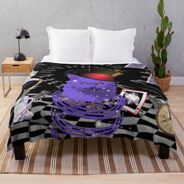 Item preview, crasy cat in wonderland designed and sold by Cyberomiz.