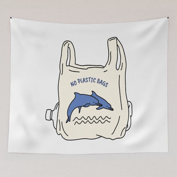 Item preview, NO PLASTIC BAGS  designed and sold by DiscoVibes.