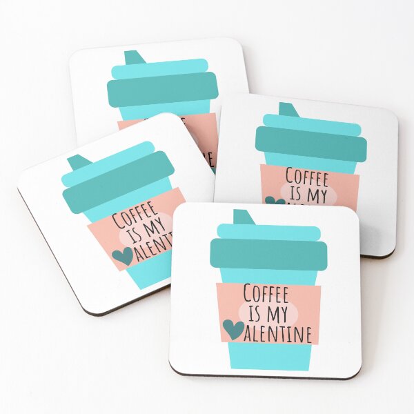 Item preview, Coffee Is My Valentine  designed and sold by hanyj732.