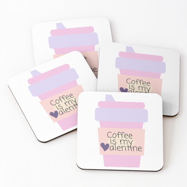 Item preview, Coffee Is My Valentine  designed and sold by hanyj732.