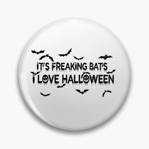 Item preview, It's Freaking Bats I love Halloween designed and sold by shotofash.