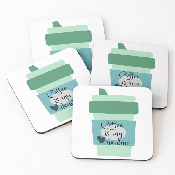 Item preview, Coffee Is My Valentine  designed and sold by hanyj732.