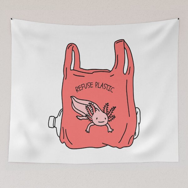 Item preview, REFUSE PLASTIC  designed and sold by DiscoVibes.