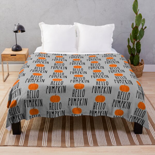 Rae Dunn ‘Hello Pumpkin’ Queen purchases Size Blanket