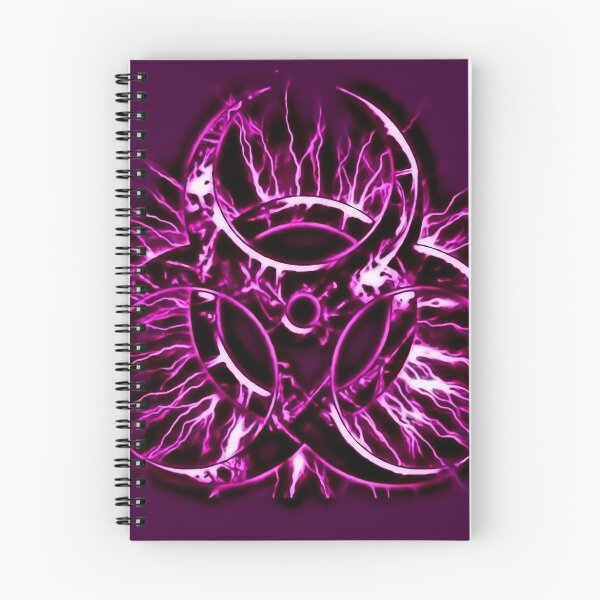 Item preview, Biohazard warning, bio waste sign, symbol, purples 2 designed and sold by cool-shirts.