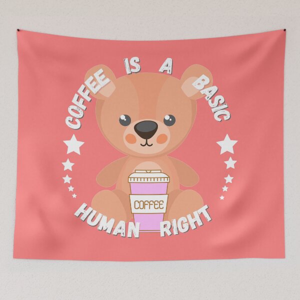 Item preview, Bear Coffee is a basic human right - Coffee designed and sold by LukjanovArt.