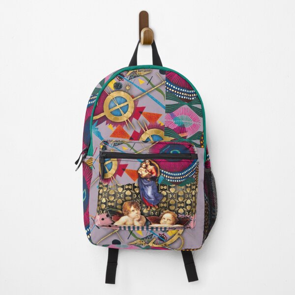 Item preview, Fusion of Art: Sistine Madonna meets Kandinsky and African Tribal Patterns designed and sold by Lubellebubble20.
