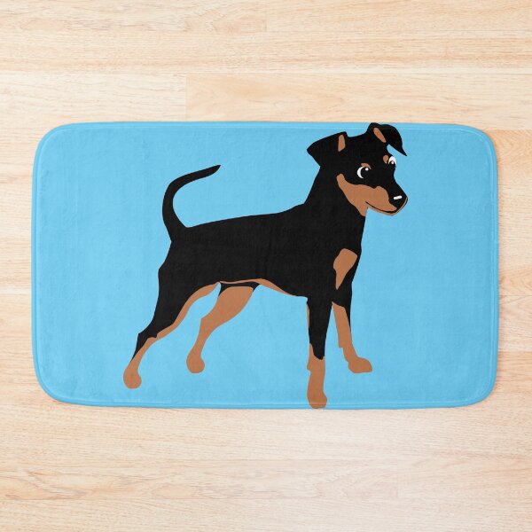 Item preview, Cute Cartoon Miniature Pinscher (Natural) designed and sold by dogplay.