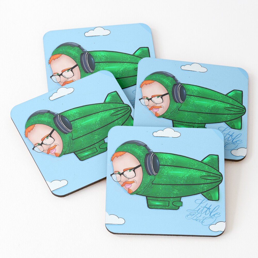 Item preview, Coasters (Set of 4) designed and sold by LittleMsRed.