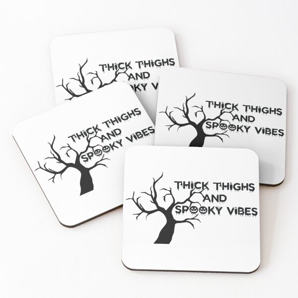 Item preview, Thick Thighs And Spooky Vibes designed and sold by shotofash.