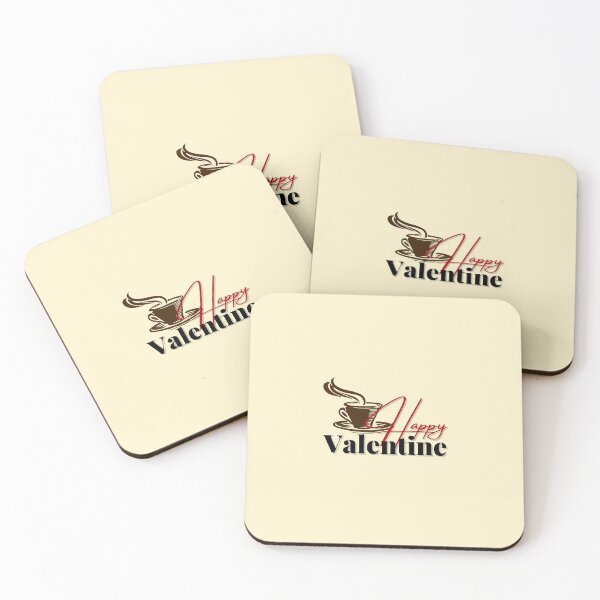 Item preview, Coffee and Happy Valentine designed and sold by GlobalHunt.
