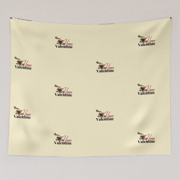 Item preview, Coffee and Happy Valentine designed and sold by GlobalHunt.