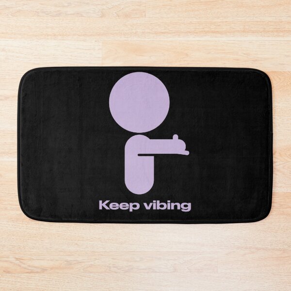 Item preview, Purple Vibing Stick figure designed and sold by itisjakob.