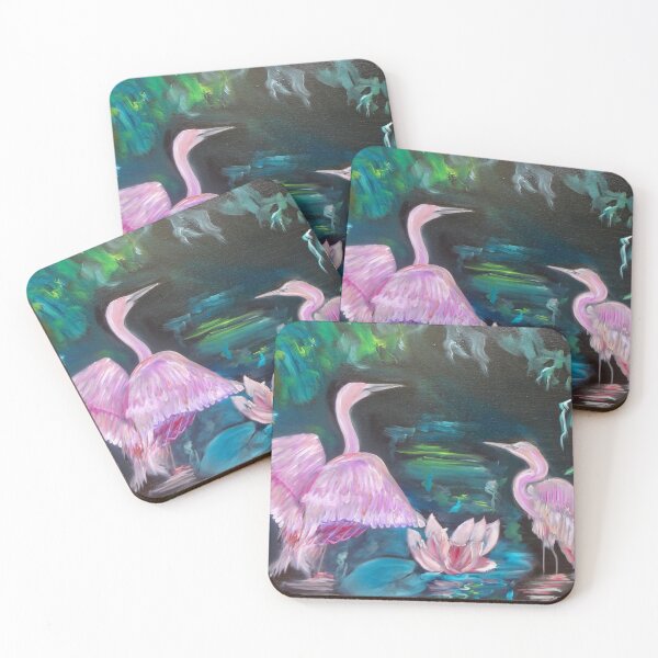 Item preview, Pink Egrets designed and sold by jennyleeandjim.