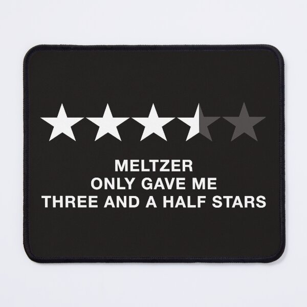 Item preview, Meltzer Only Gave Me Three & A Half Stars designed and sold by Dennis Daniel.