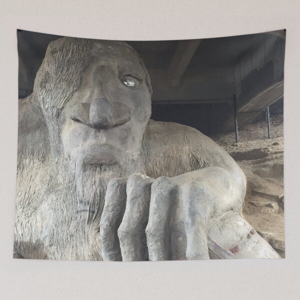 Item preview, Fremont Troll designed and sold by BlueBearDesigns.