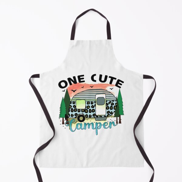 Item preview, One Cute Camper - Trendy Mountains Design Gift Idea For Camping Lovers designed and sold by Prince - Bestseller ★★★★★.