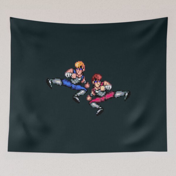 Item preview, Double Dragon Flying Kicks designed and sold by NewMoonStudio.