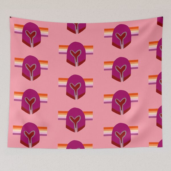 Item preview, This Lesbian Loves Magneto (no text) designed and sold by Chana Schwitzer.