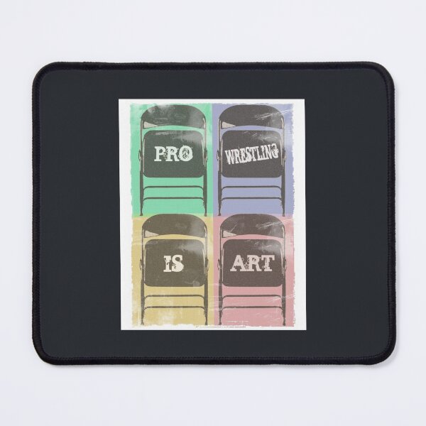 Item preview, Pro Wrestling is Art chairs designed and sold by NewMoonStudio.