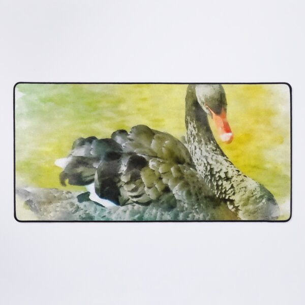 Item preview, Cisne negro. Acuarela digital designed and sold by Vivid Studio.