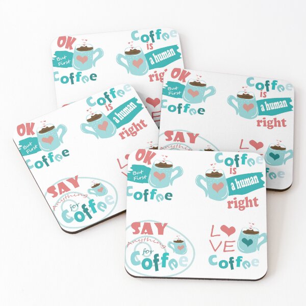 Item preview, Coffee Is A Human Right STICKER designed and sold by olafekry.