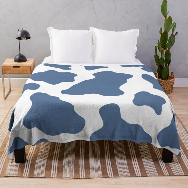 Item preview, Blue cow print designed and sold by kapicaa.
