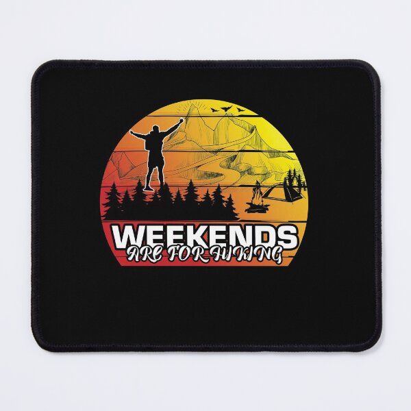 Item preview, Weekends Are for Hiking - Trendy Mountains Design Gift Idea For Camping Lovers designed and sold by Prince - Bestseller ★★★★★.