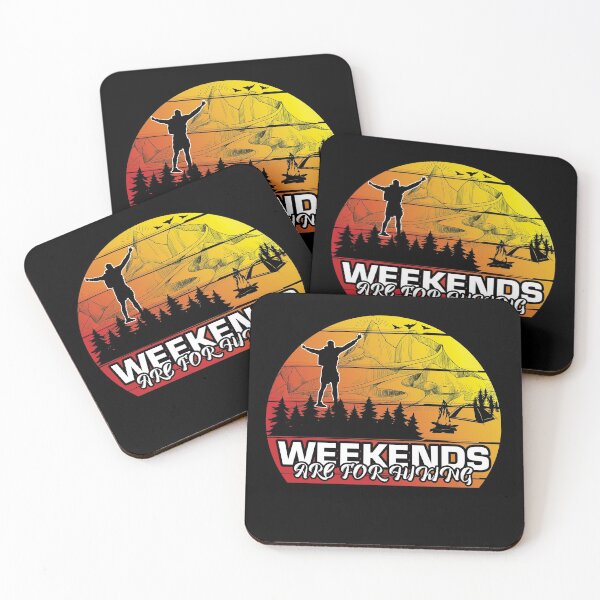 Item preview, Weekends Are for Hiking - Trendy Mountains Design Gift Idea For Camping Lovers designed and sold by Prince - Bestseller ★★★★★.