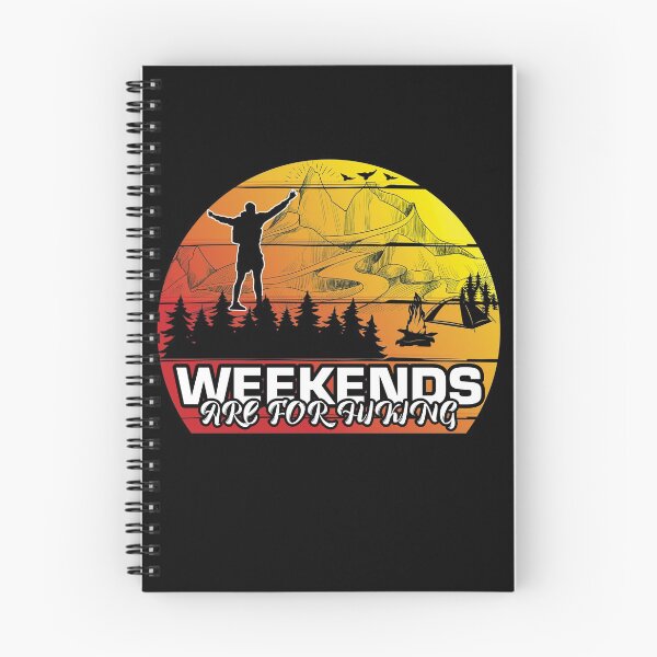 Item preview, Weekends Are for Hiking - Trendy Mountains Design Gift Idea For Camping Lovers designed and sold by Prince - Bestseller ★★★★★.