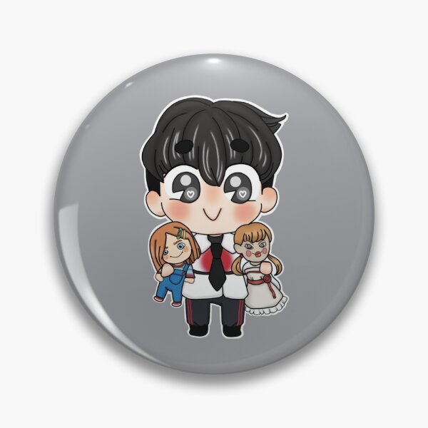 Item preview, Changmin + Chucky & Annabelle ♡ Maverick [The Boyz]  designed and sold by theboredmochi.